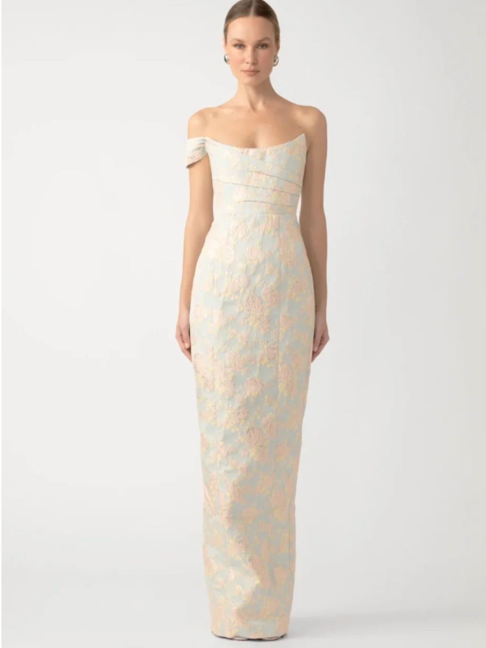 SAU LEE Jackson Jacquard Dress Sz 4